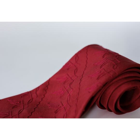 VTG Dunhill France Silk Embroidered Tie Business Casual Party Formalwear Retro - Picture 6 of 14